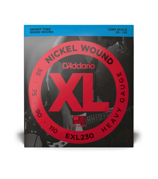 D'Addario EXL230 Heavy Bass Strings 55-110