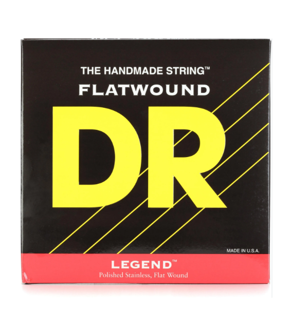 DR Legend Flat Wound Eletric Guitar Strings 13-54 – Backstage Music Network