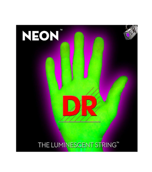 DR Hi-Def Neon Green Electric Guitar Strings