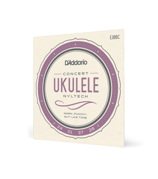 D'Addario Nyltech Concert Ukulele Strings EJ88C