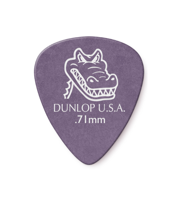 Dunlop Gator Grip Picks 12-Pack - Choose Size