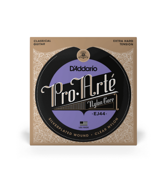 D'Addario EJ44 Extra Hard Tension, Pro-Arté Nylon Classical Guitar Strings