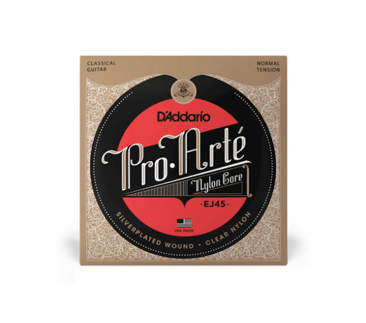 D'Addario EJ45 Nylon Core Classical Guitar Strings