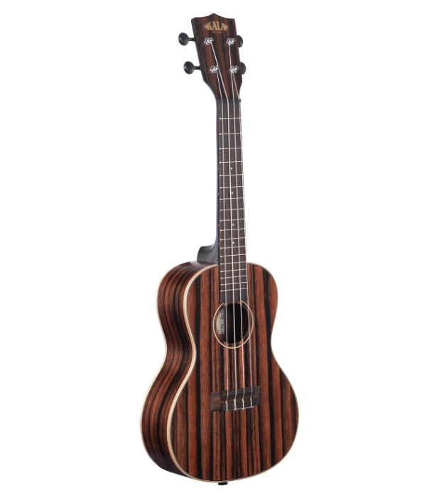Kala Striped Ebony Concert Ukulele