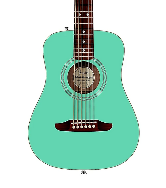 Fender California Standard Redondo Mini Acoustic Guitar Surf Green