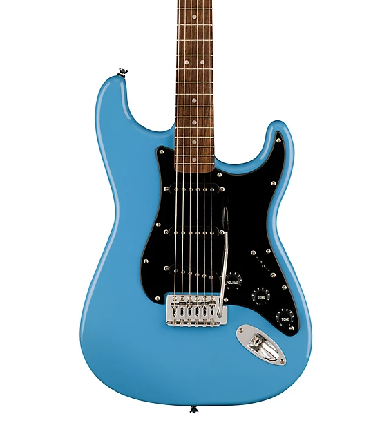 Fender Backstage Squier Sonic Stratocaster SSS California Blue – Backstage Music Network