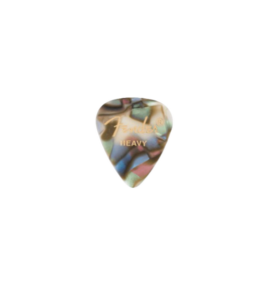 Fender Premium Celluloid Picks, 351 Shape 12 Pack - Abalone