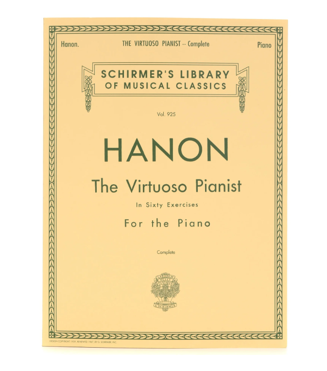 Hanon: The Virtuoso Pianist in 60 Exercises Book