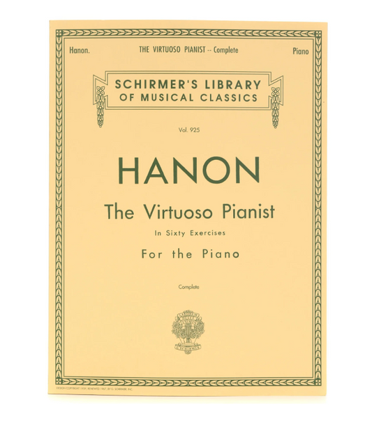 Hanon: The Virtuoso Pianist in 60 Exercises Book