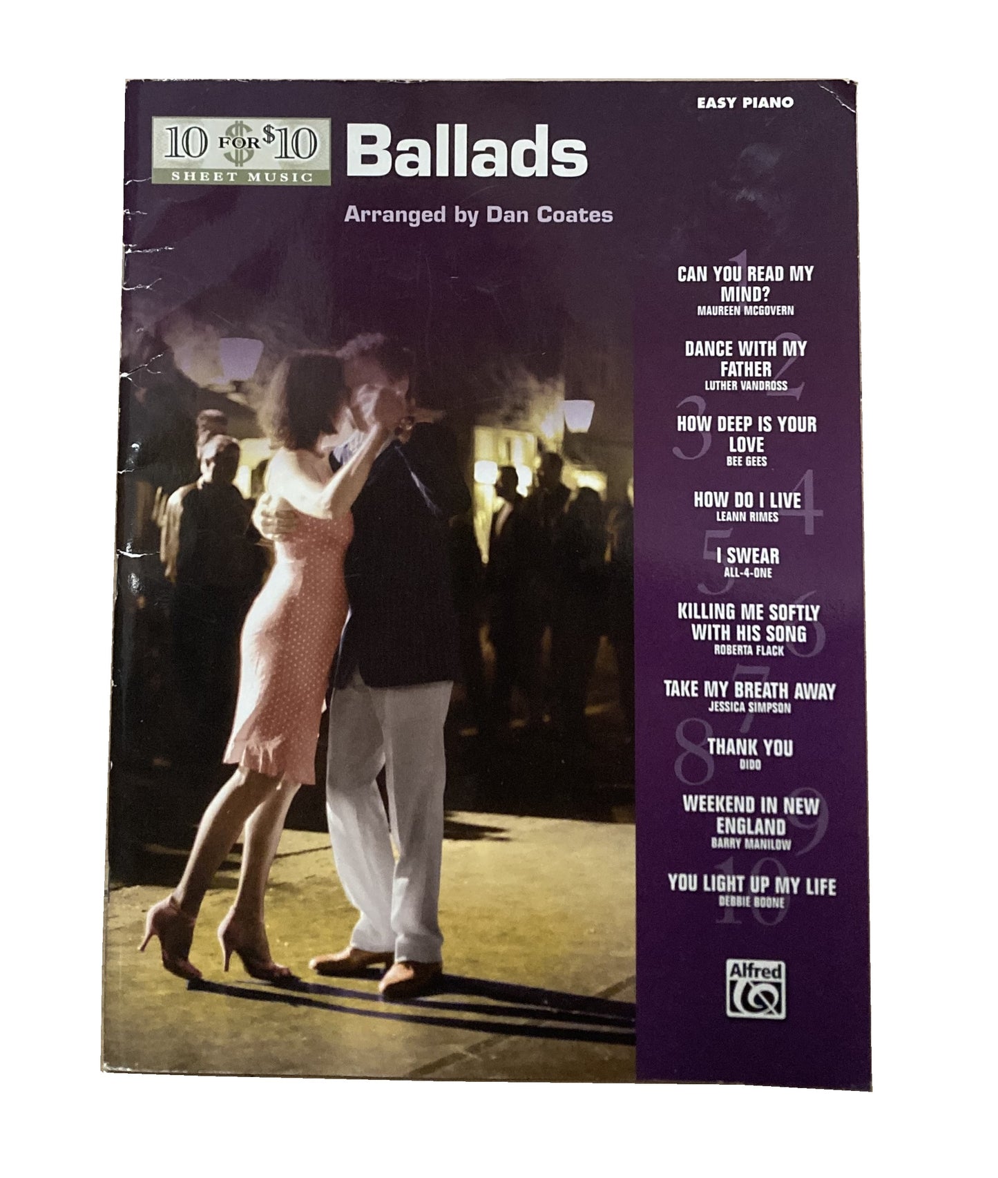 10 for 10 Sheet Music: Ballads (Pre-owned)
