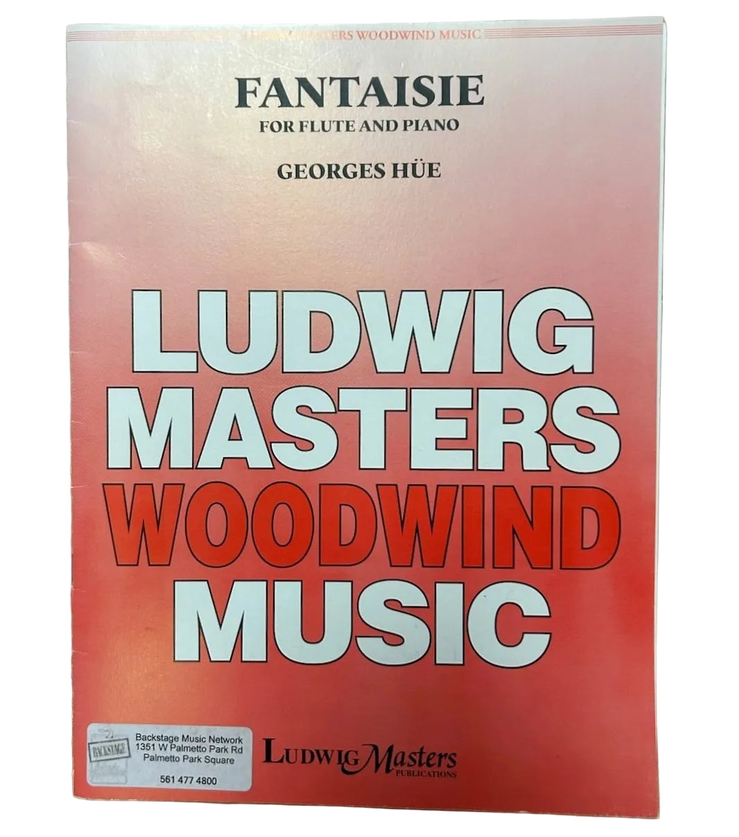 Georges Hüe "Fantasie" Flute solo w/ Piano Accompaniment