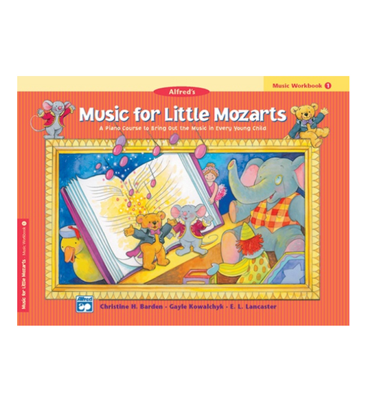 Music for Little Mozarts: Music Workbook 1