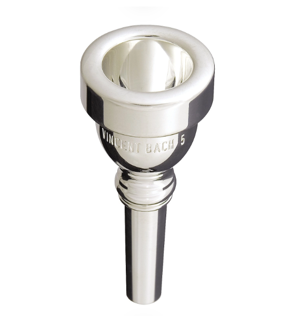 Bach Silver Plated Mellophone Mouthpiece - M337 - 5