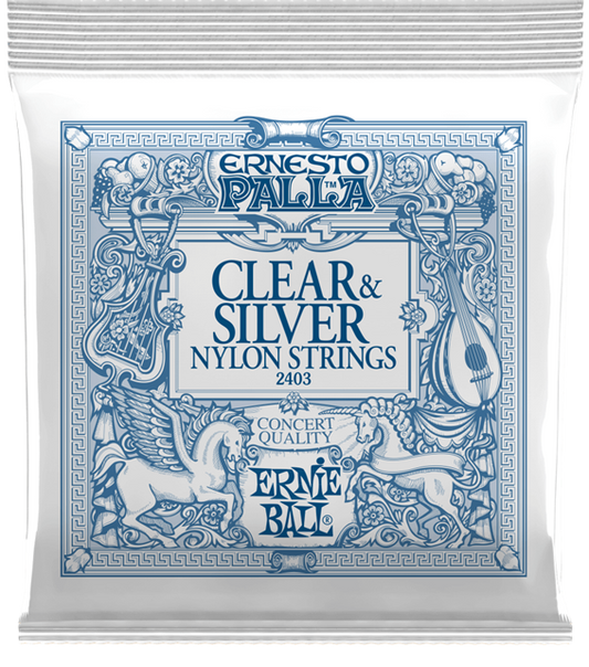 Ernesto Palla Clear & Silver Nylon Strings
