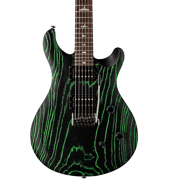 PRS SE Swamp Ash CE 24 Sandblasted LTD Sandblasted Green