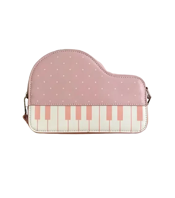 Grand Piano Purse - Black or Pink
