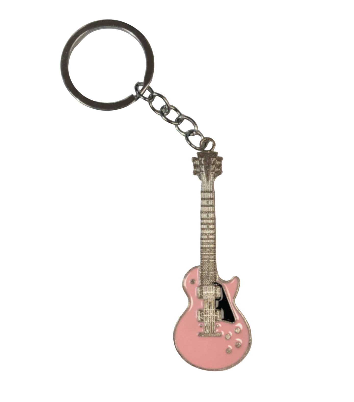 Electric Guitar Key Chain - Les Paul Style - Various Colors