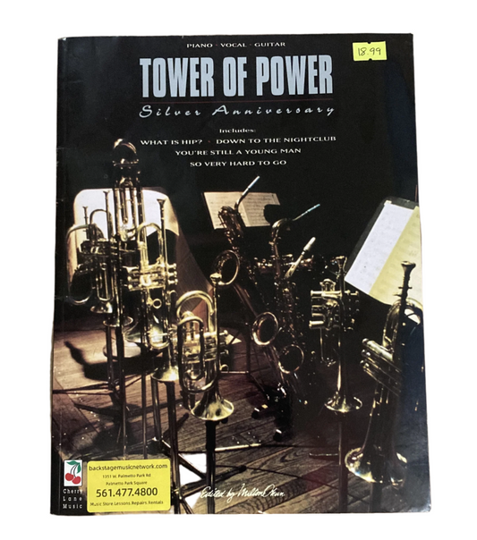Tower of Power - Silver Anniversary Book - Piano, Vocal Guitar (Pre-Owned)