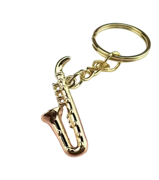 Saxophone Keychain