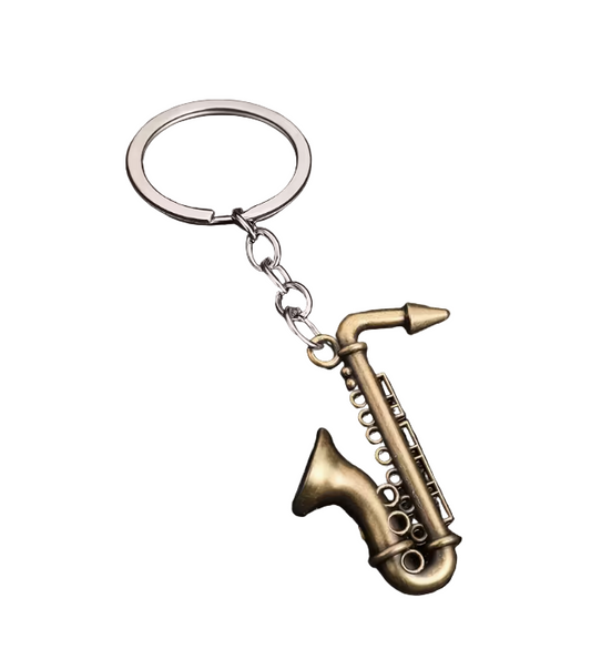 Saxophone Keychain
