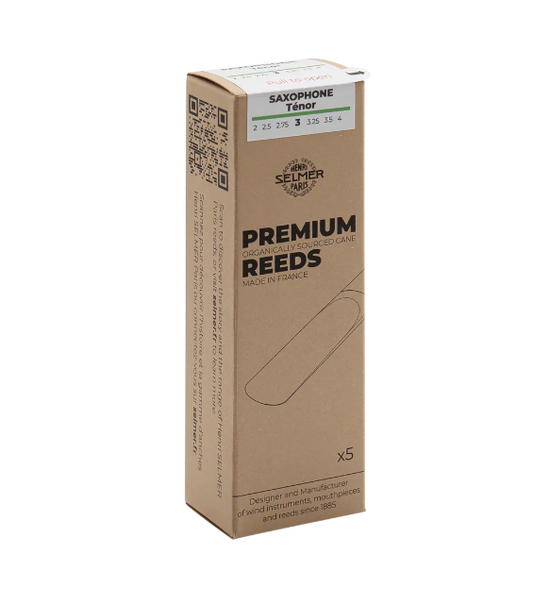 Selmer Paris Tenor Saxophone Reeds Size 3 - Box of 5