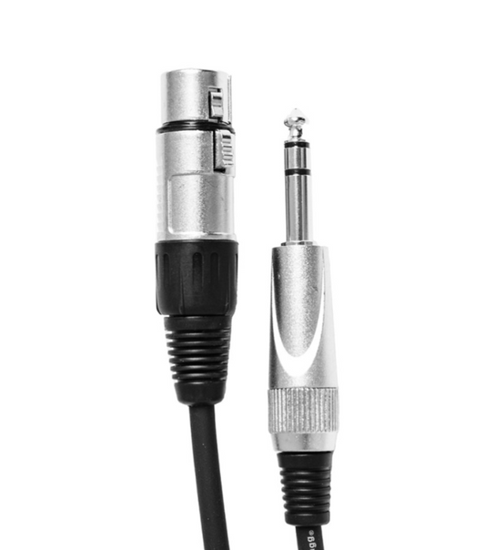 Stagg 3M/10FT 1/4 Inch Male - XLR Female Cable