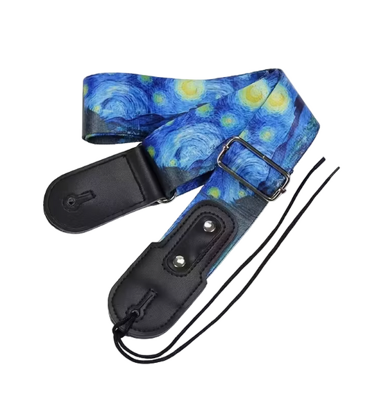 Guitar Strap - Starry Night