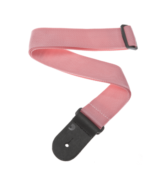 D'Addario Polypropylene Guitar Strap , Pink