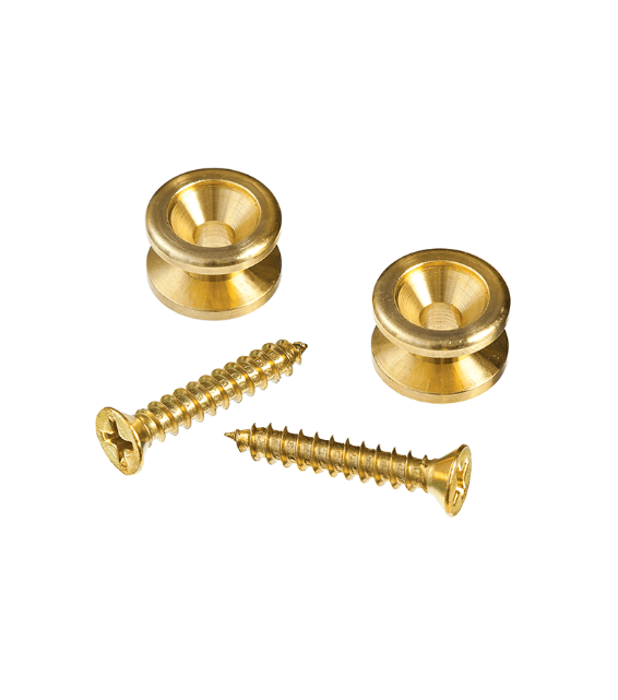 D'Addario Solid Brass End Pins (Pair)