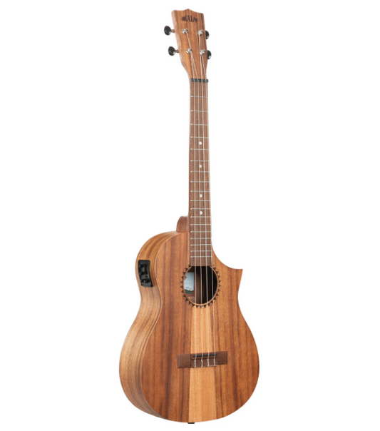 Kala Teak Tri-Top Baritone Ukulele w/ Cutaway & EQ