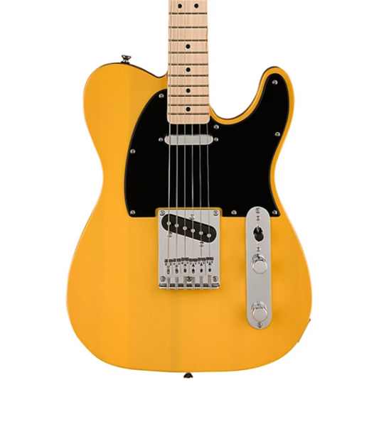 Squier Sonic Telecaster Maple Fingerboard Electric Guitar - Butterscotch Blonde