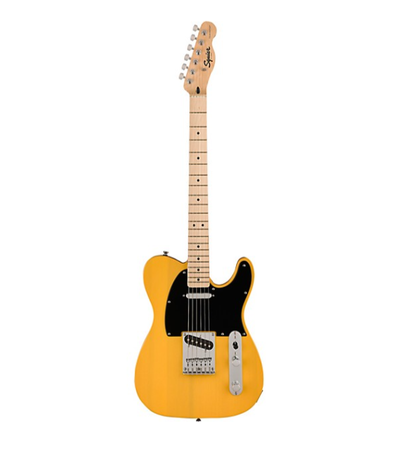 Squier Sonic Telecaster Maple Fingerboard Electric Guitar - Butterscotch Blonde