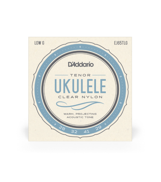 D'Addario EJ65TLG Tenor Low G, Pro-Arté Custom Extruded Nylon