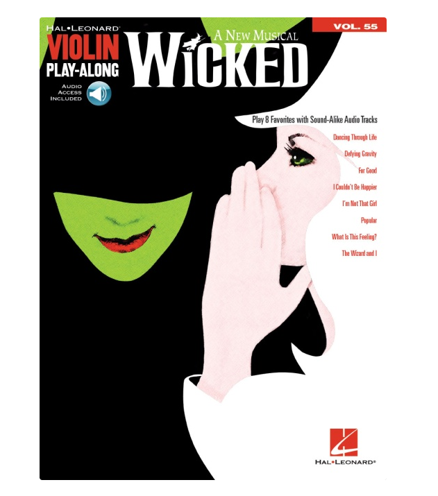 Hal Leonard Wicked Violin Play-Along Volume 55