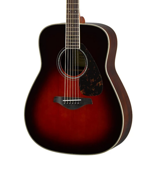 Yamaha FG830 Dreadnought Acoustic Guitar - Tobacco Sunburst