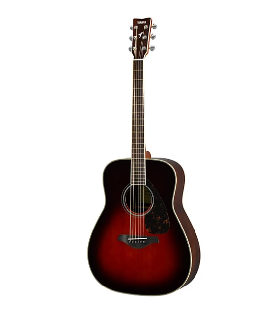 Yamaha FG830 Dreadnought Acoustic Guitar - Tobacco Sunburst
