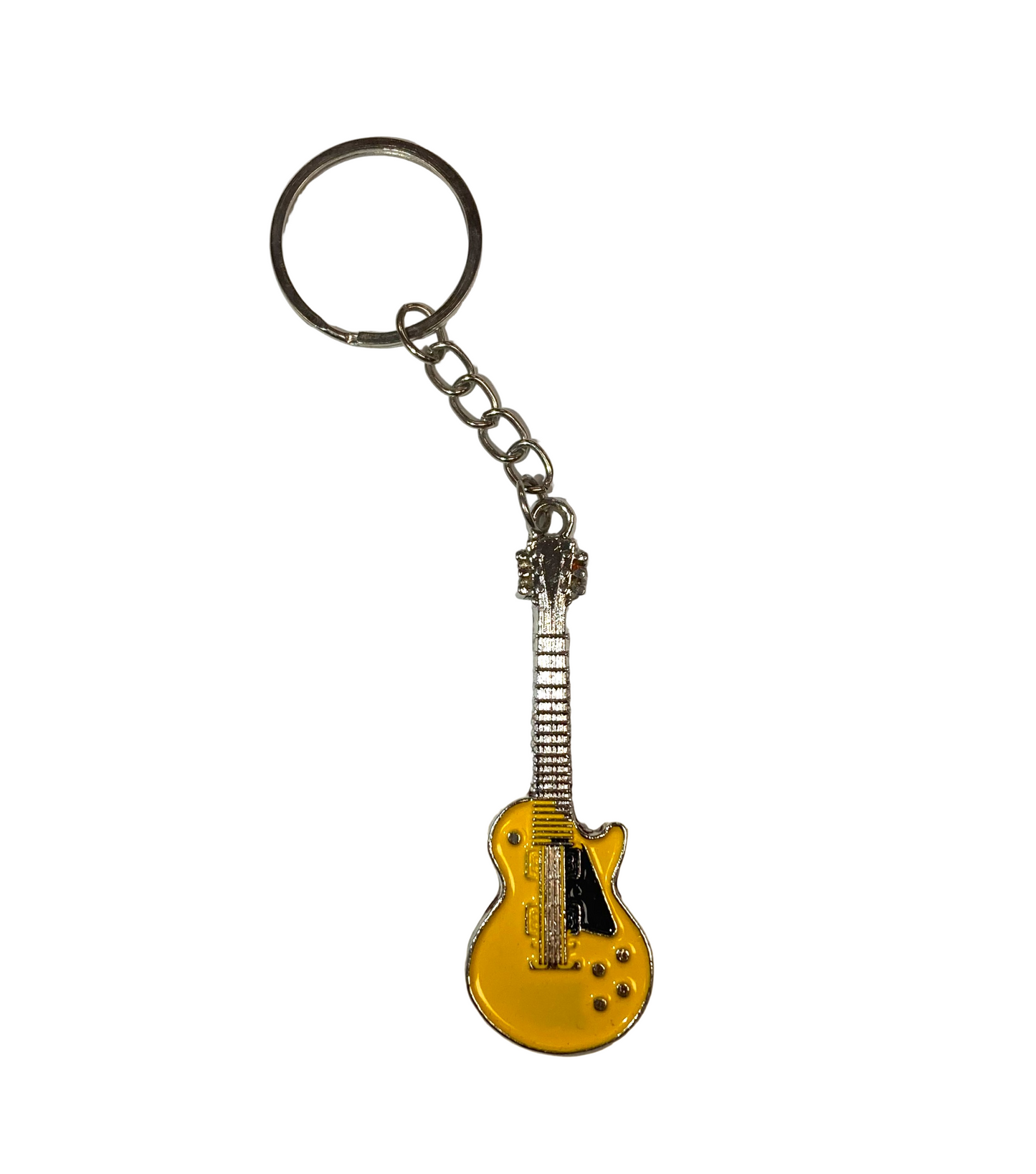 Electric Guitar Key Chain - Les Paul Style - Various Colors