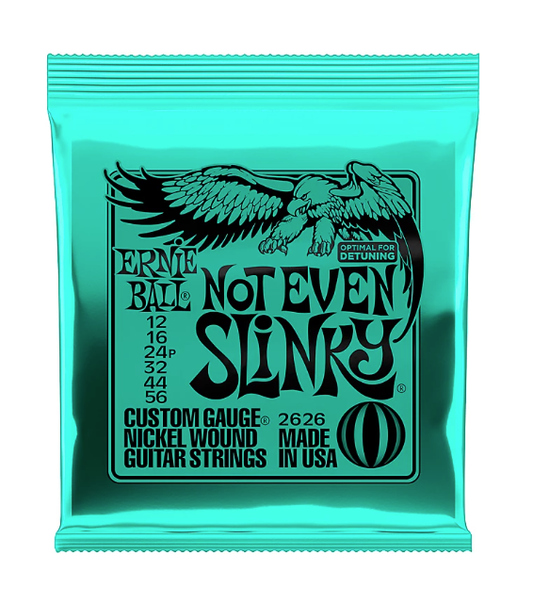 Ernie Ball 2626 Nickel Not Even Slinky Drop Tuning Electric Guitar Strings