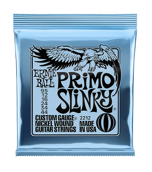 Ernie Ball Primo Slinky Nickel Wound Electric Guitar Strings Gauge 9.5 - 44