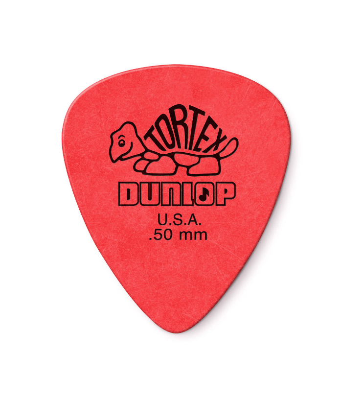 Dunlop Tortex Standard Guitar Picks 1 Dozen - Choose Size