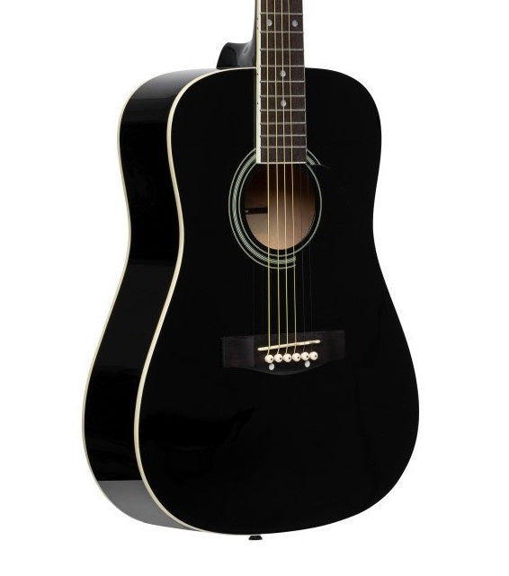 Stagg SA20D 3/4-size Acoustic Guitar Black